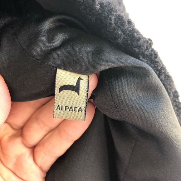 Peruvian Link - Alpaca Collection Jacket Size XL Black - Picture 7 of 8